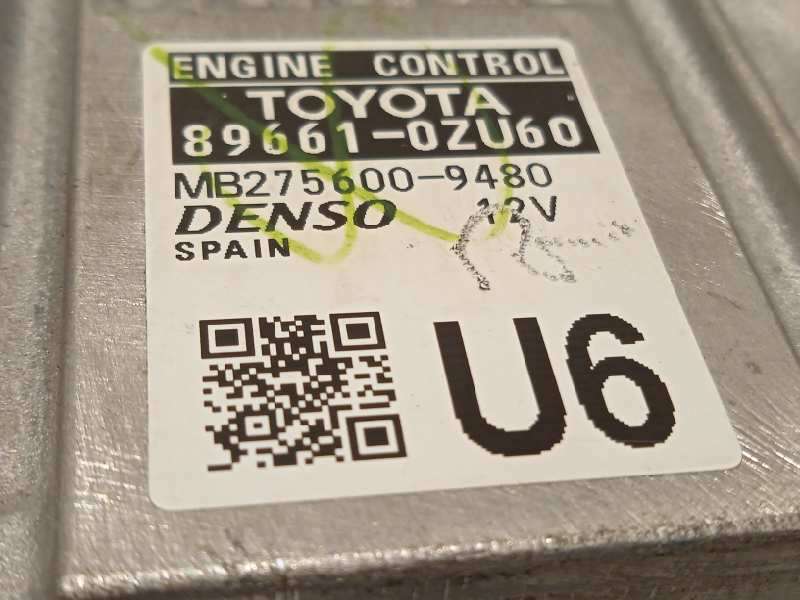 Recambio de centralita motor uce para toyota auris touring sports (e18) 1.8 16v cat (híbrido) referencia OEM IAM 896610ZU60  275 - Azul 4