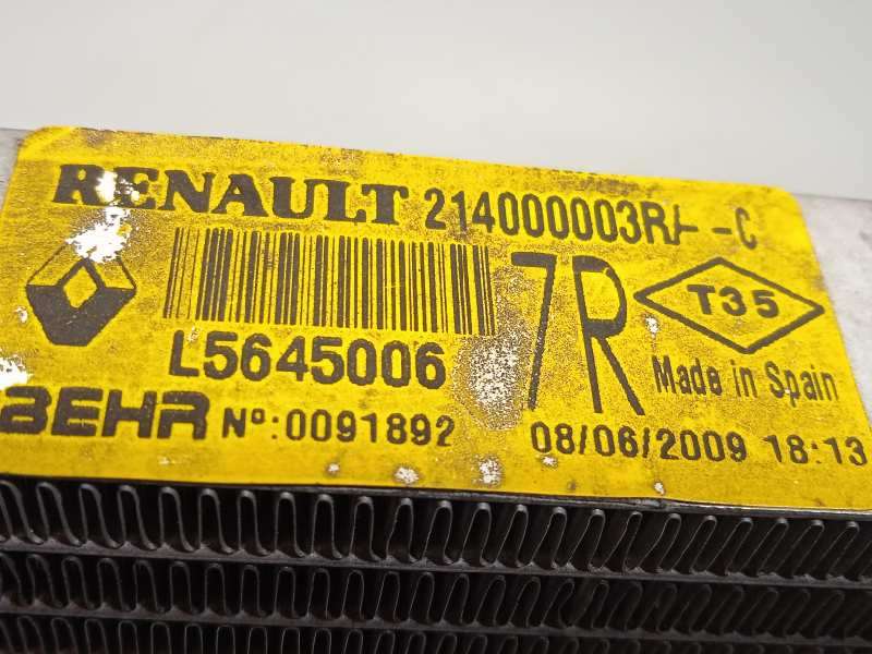 Recambio de radiador agua para renault laguna iii 1.5 dci diesel referencia OEM IAM 214000003R  214100004R - Blanco 4