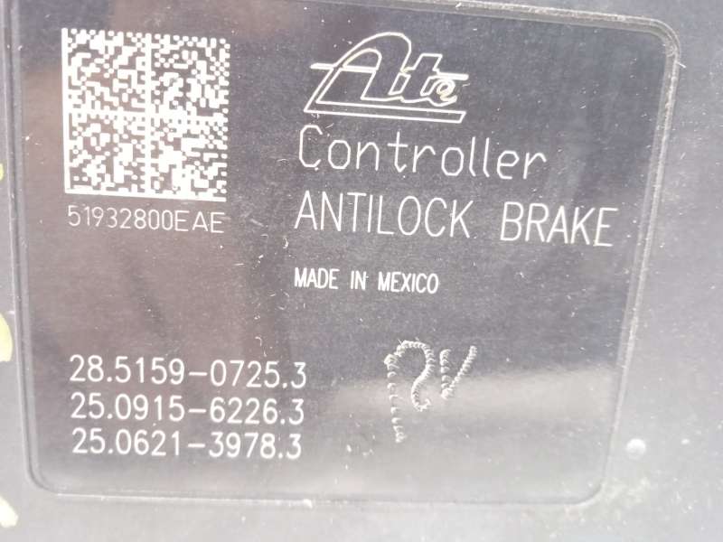 Recambio de abs para jeep compass (mp, m6, mv, m7) 1.4 multiair 4x4 referencia OEM IAM P68402397AD 28515907253 25022012334 5