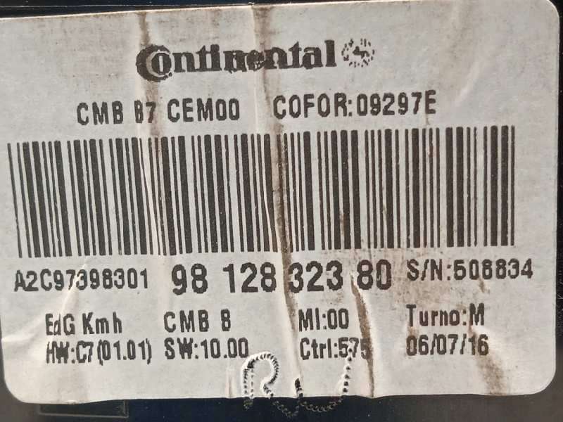 Recambio de cuadro instrumentos para citroën c4 lim. feel edition referencia OEM IAM 9812832380  A2C97398301 - Blanco 5