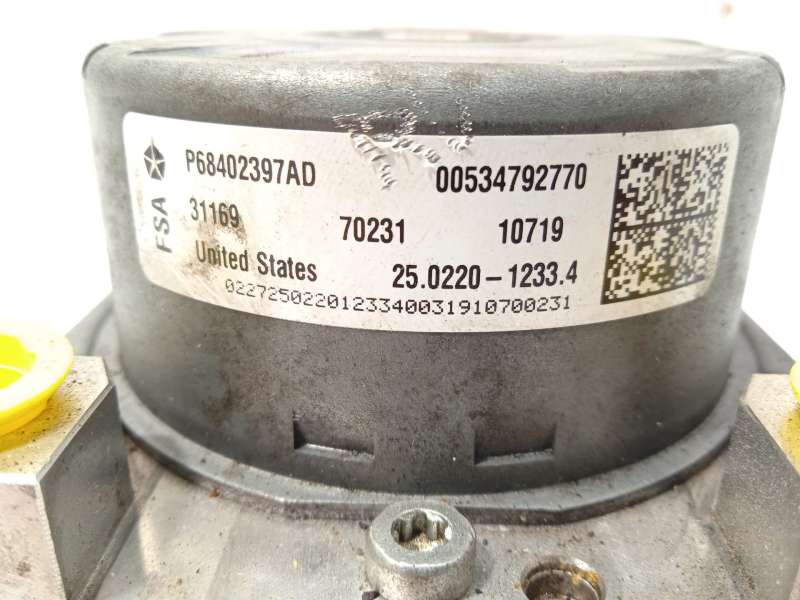 Recambio de abs para jeep compass (mp, m6, mv, m7) 1.4 multiair 4x4 referencia OEM IAM P68402397AD 28515907253 25022012334 6
