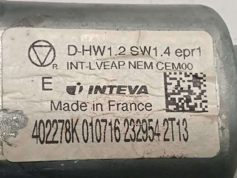 Recambio de elevalunas trasero derecho para citroën c4 lim. feel edition referencia OEM IAM 402278K - Blanco 5