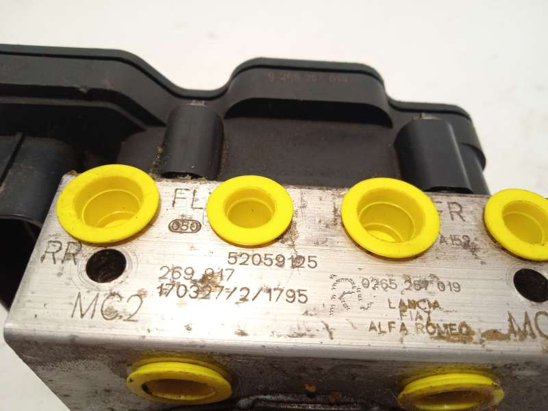 Recambio de abs para fiat panda (312_, 319_) 1.2 (312pxa1a) referencia OEM IAM 52059125 269917 2265106516 6