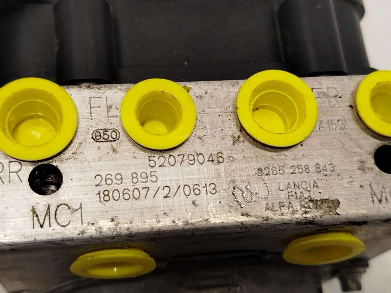 Recambio de abs para fisker fiorino monospace (225_) 1.3 jtd multijet referencia OEM IAM 52079046 0265956519 269895 5