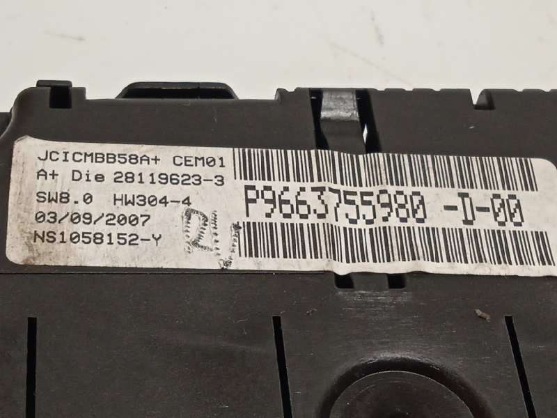 Recambio de cuadro instrumentos para citroën c4 picasso sx referencia OEM IAM 9663755980 6103KV 6103T9 - Gris 5
