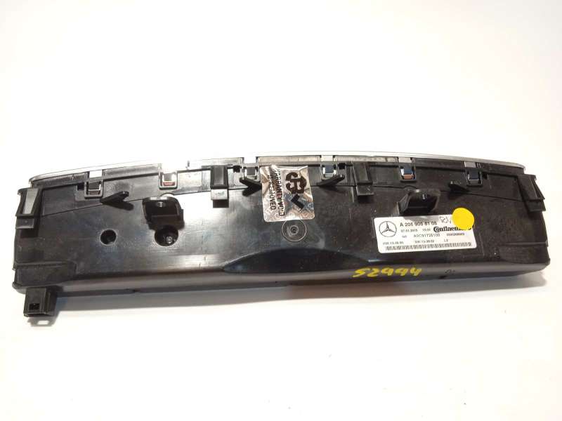 Recambio de mando climatizador para mercedes-benz clase c (w205) lim. c 220 cdi bluetec (205.004) referencia OEM IAM A2059058105 - Blanco 4