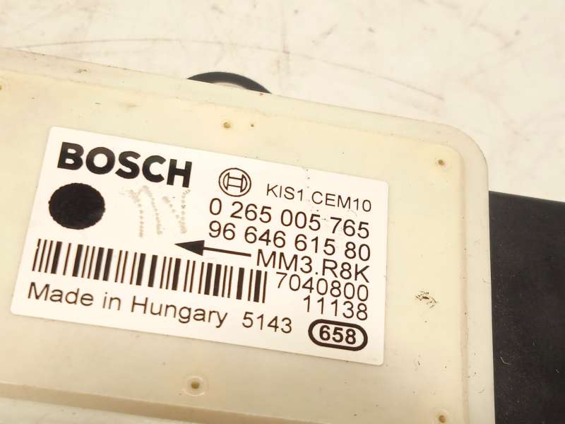 Recambio de centralita esp para peugeot 5008 1.6 hdi fap referencia OEM IAM 9664661580  0265005765 - Blanco 3