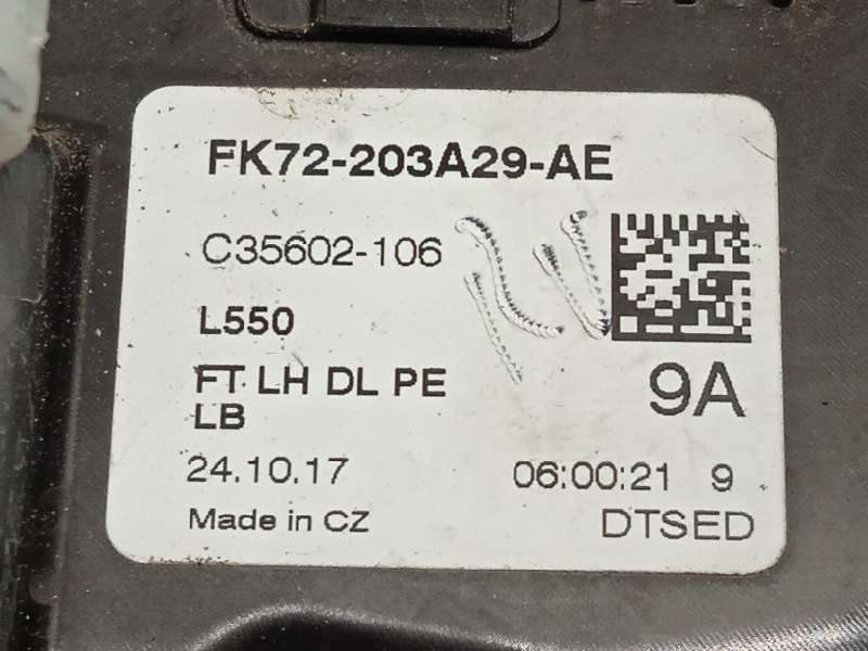 Recambio de cerradura puerta delantera izquierda para land rover discovery sport hse referencia OEM IAM FK72203A29AE - Negro 4