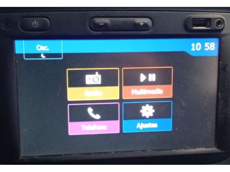 Recambio de sistema audio / radio cd para dacia dokker monospace (ke_) 1.6 lpg referencia OEM IAM 281156224R - Blanco 7