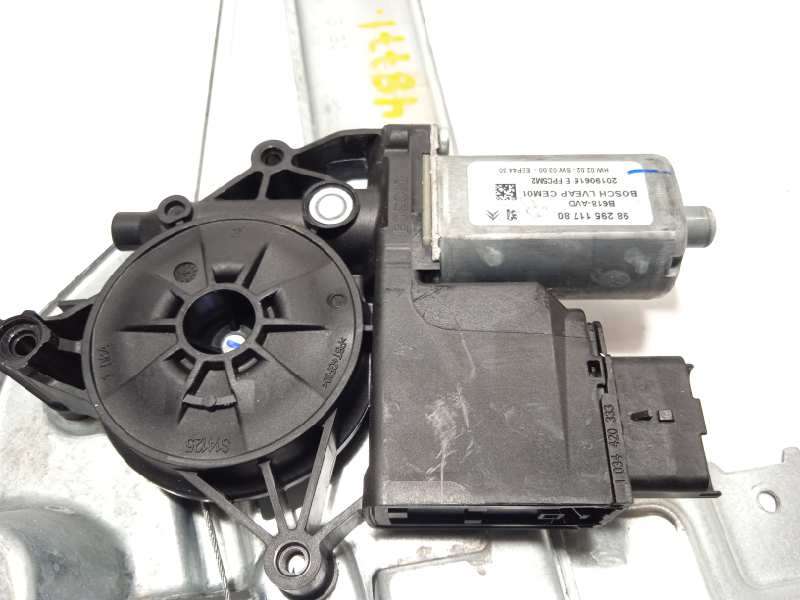 Recambio de elevalunas delantero derecho para citroën c3 feel referencia OEM IAM 9830478880  9829511780 - Blanco 3