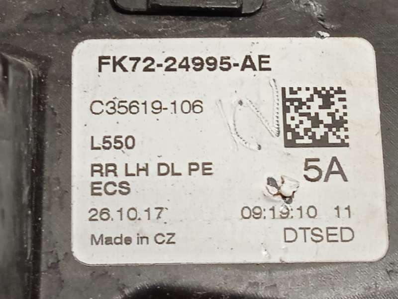 Recambio de cerradura puerta trasera izquierda para land rover discovery sport hse referencia OEM IAM FK7224995AE - Negro 6