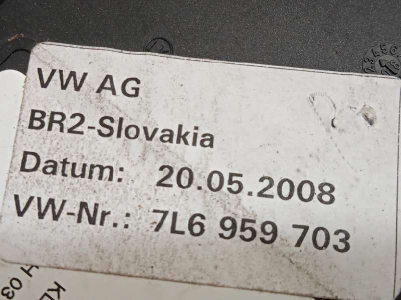 Recambio de elevalunas trasero izquierdo para volkswagen touareg (7l6) v6 tdi referencia OEM IAM 7L0839461D 3D0959795E 7L6959703 6