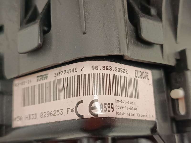 Recambio de airbag delantero izquierdo para peugeot 508 i (8d_) 2.0 hdi referencia OEM IAM 96863325ZE 4112QG 34077474E 4