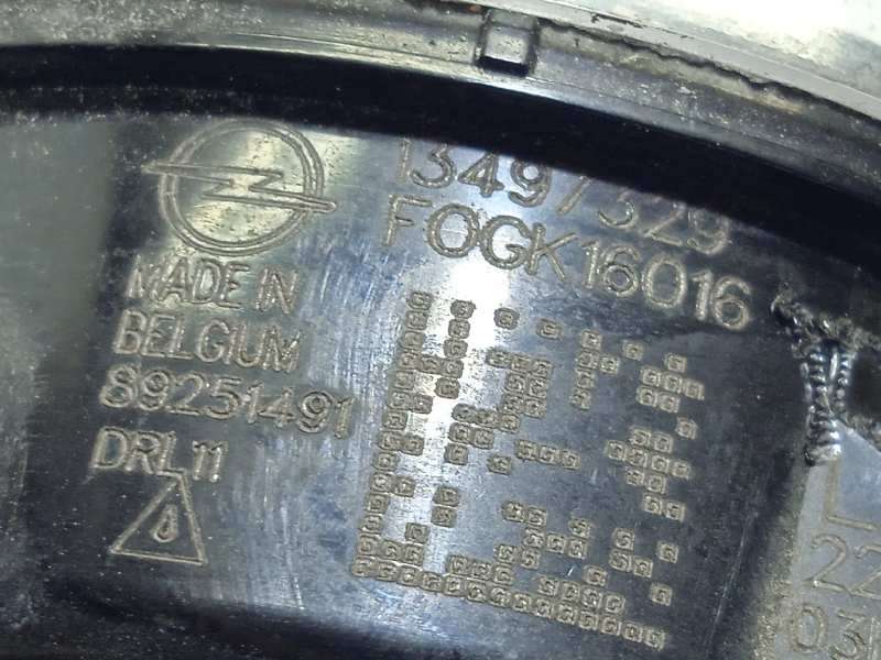 Recambio de faro antiniebla izquierdo para opel corsa f 1.2 referencia OEM IAM 13497329 - Blanco 3