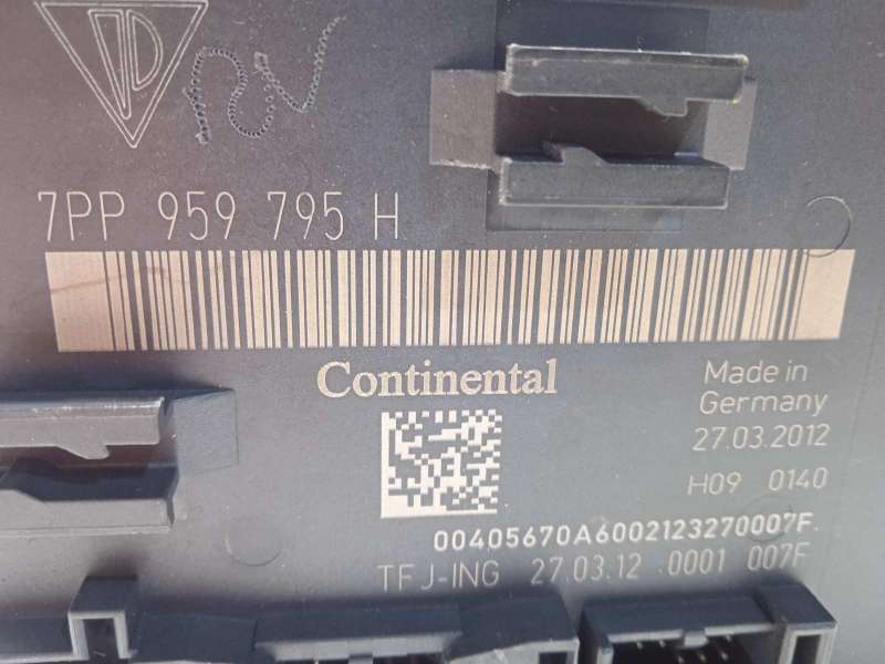 Recambio de modulo confort para porsche panamera 4 s referencia OEM IAM 7PP959795H 4
