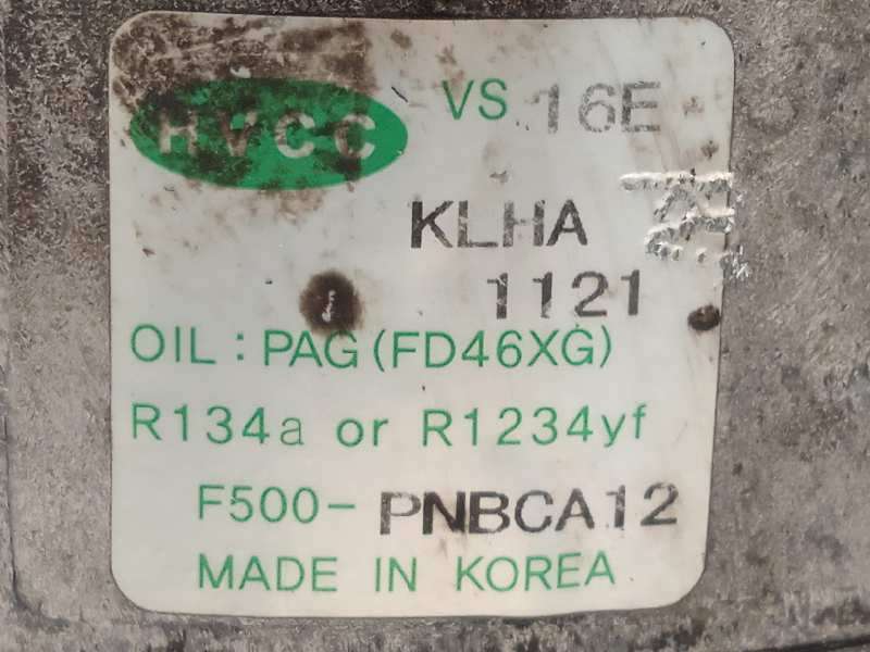 Recambio de compresor aire acondicionado para kia carens ( ) drive referencia OEM IAM 97701A4500  F500PNBCA12 - Blanco 5