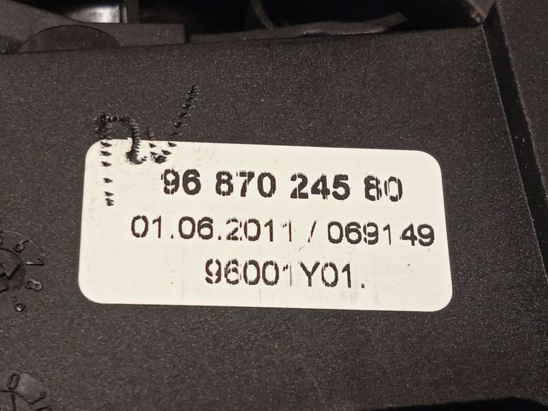Recambio de palanca cambio para peugeot 5008 1.6 hdi fap referencia OEM IAM 9687024580 96721270ZE - Blanco 6