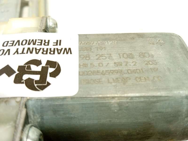 Recambio de elevalunas trasero derecho para peugeot 308 ii (lb_, lp_, lw_, lh_, l3_) 1.2 thp 130 referencia OEM IAM 9825710480 - Blanco 5