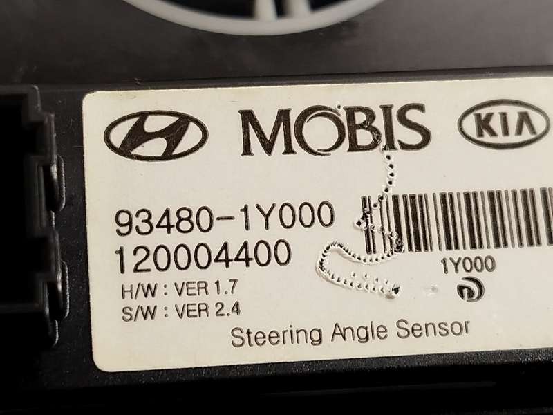 Recambio de anillo airbag para hyundai tucson (tl, tle) 1.6 gdi referencia OEM IAM 93490D7210 934801Y000 - Rojo 4