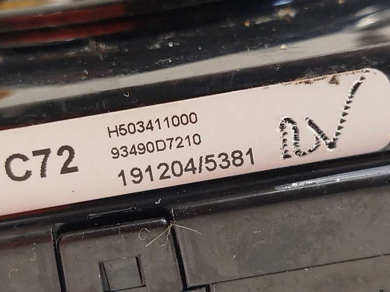 Recambio de anillo airbag para hyundai tucson (tl, tle) 1.6 gdi referencia OEM IAM 93490D7210 934801Y000 - Rojo 5