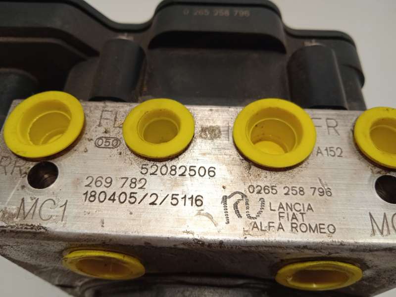 Recambio de abs para fiat tipo station wagon (356_, 357_) 1.4 lpg (356wxf1b) referencia OEM IAM 52082506 2265106516 269782 6