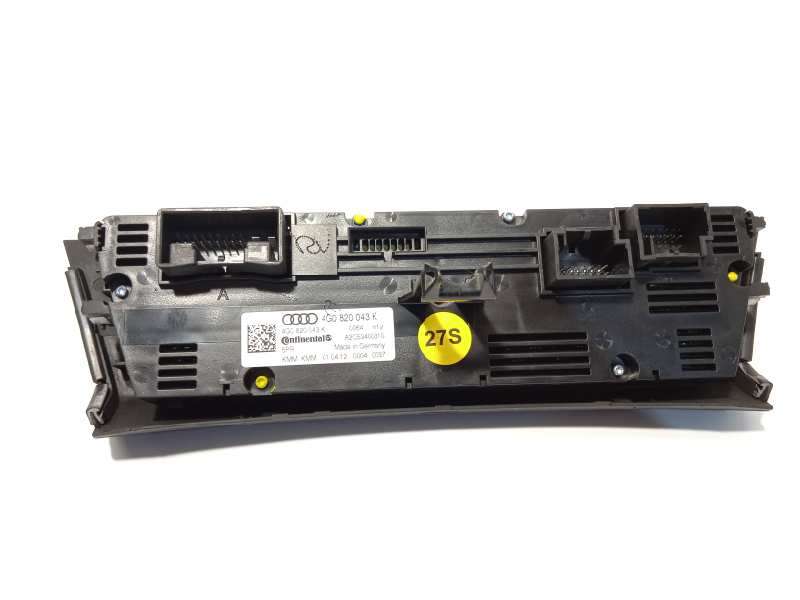 Recambio de mando climatizador para audi a7 sportback (4ga) 3.0 tdi quattro referencia OEM IAM 4G0820043K 4G0820043K5PR A2C53400 - Blanco 6