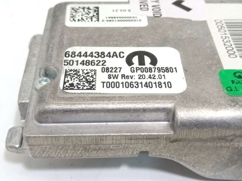 Recambio de modulo electronico para jeep compass (mp, m6, mv, m7) 1.6 multijet referencia OEM IAM 68444384AC  50148622 - Negro 7