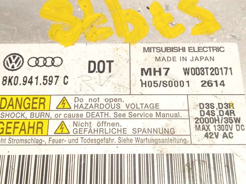Recambio de modulo electronico para volkswagen touran (1t3) 2.0 tdi referencia OEM IAM 8K0941597C  W003T20171 5