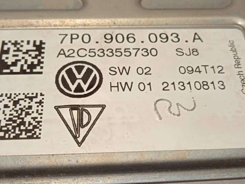 Recambio de centralita bomba combustible para porsche panamera 4 s referencia OEM IAM 7P0906093A 7P0906093AB A2C53355730 5