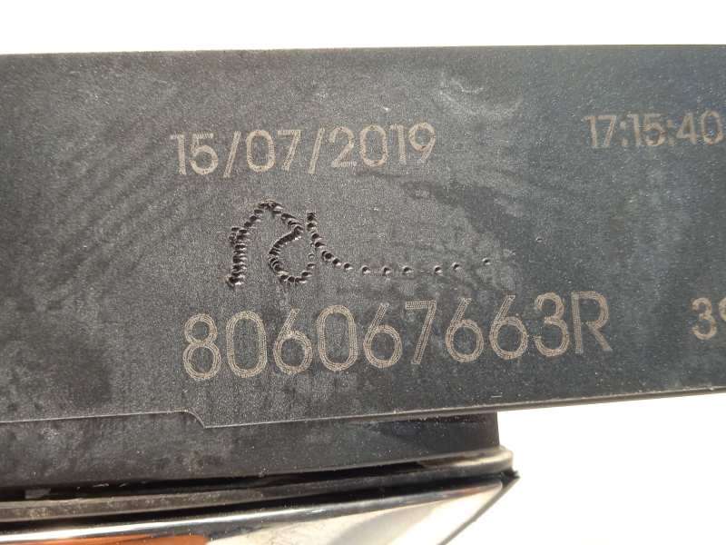 Recambio de maneta exterior delantera derecha para renault megane iv grandtour 1.3 tce referencia OEM IAM 806067663R - Negro 4