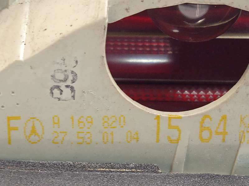 Recambio de piloto trasero izquierdo interior para mercedes-benz clase b (w245) 180 cdi (245.207) referencia OEM IAM A1698201564 5