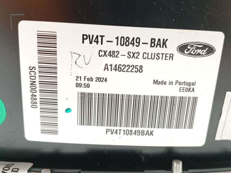 Recambio de cuadro instrumentos para ford kuga iii (dfk) 2.5 fhev referencia OEM IAM PV4T10849BAK 2855212 PV4T10849FAC - Verde 6