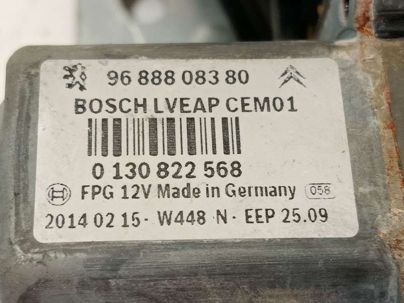 Recambio de elevalunas trasero derecho para peugeot 508 i (8d_) 2.0 hdi referencia OEM IAM 9806087080 9686441280 A002C501 6
