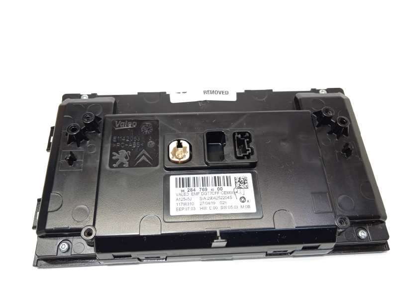 Recambio de pantalla multifuncion para citroën c3 aircross feel referencia OEM IAM 9828476980 4