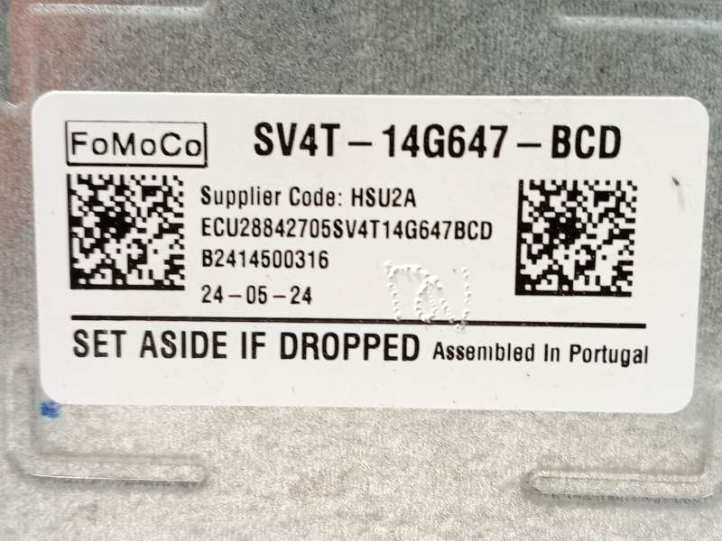 Recambio de modulo electronico para ford kuga iii (dfk) 1.5 ecoboost referencia OEM IAM SV4T14G647BCD 2830434 - Blanco 4