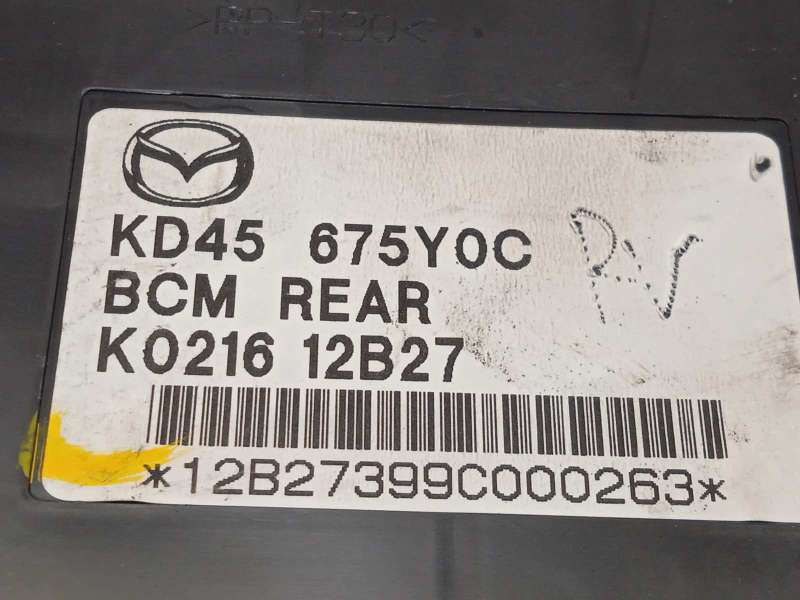 Recambio de modulo electronico para mazda cx-5 2.2 turbodiesel cat referencia OEM IAM KD45675Y0C - Negro 4