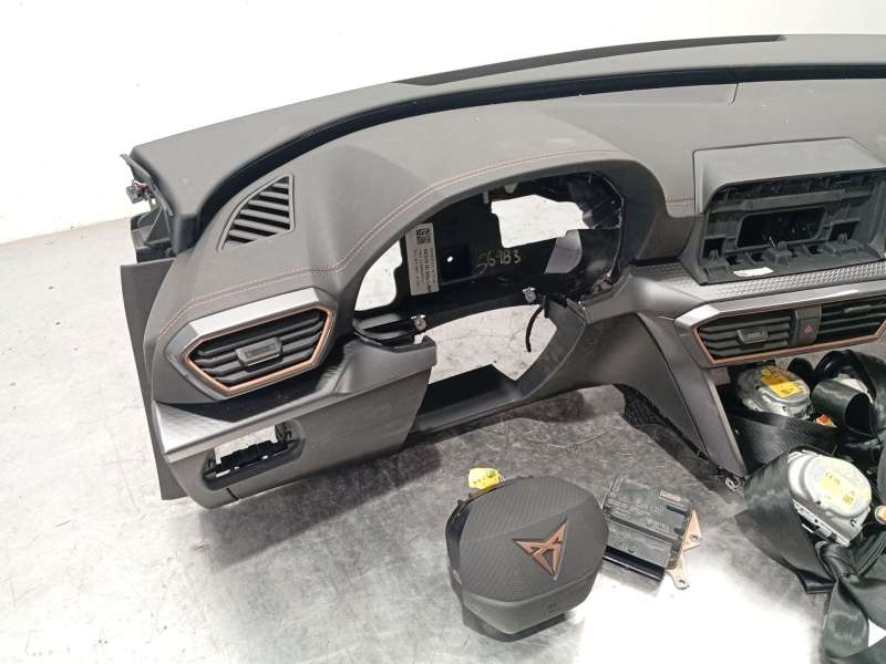 Recambio de kit airbag para cupra leon (kl1, ku1, kug) 1.5 tsi referencia OEM IAM 5FG857003NWXY 5FA880204H 5FF880201FOWJ - Gris 2
