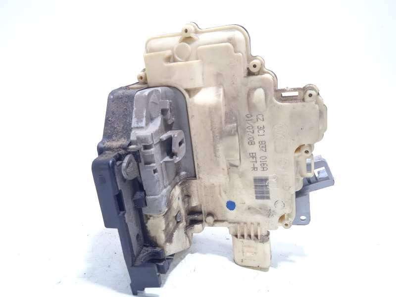 Recambio de cerradura puerta delantera derecha para volkswagen tiguan (5n1) +motion referencia OEM IAM 3C1837016A - Negro 2