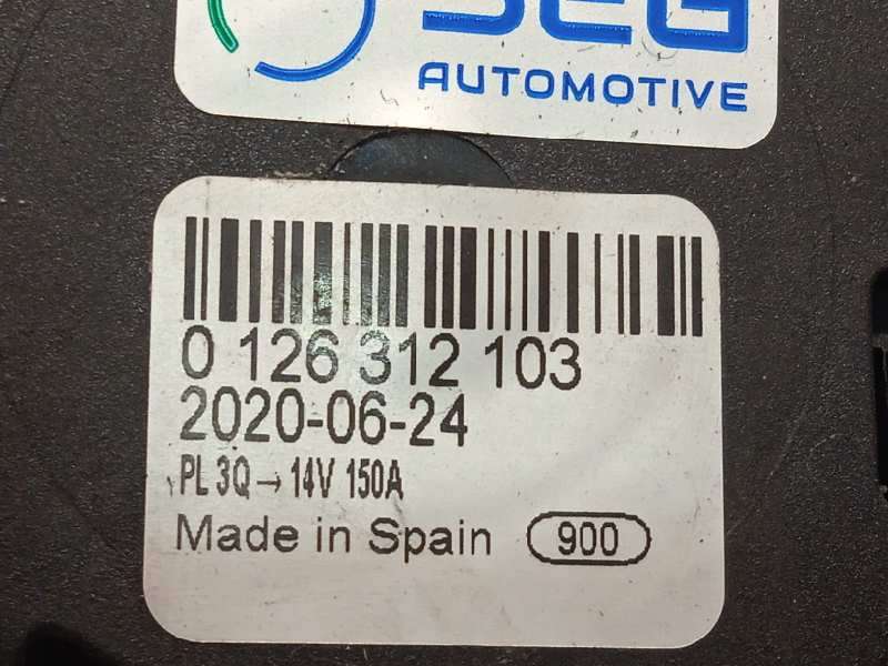 Recambio de alternador para opel corsa e business referencia OEM IAM EAA2230070E  0126312103 - Blanco 5