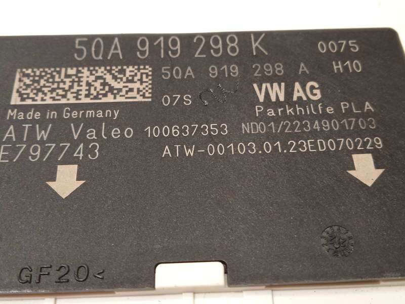 Recambio de modulo electronico para volkswagen t-roc 1.0 tsi referencia OEM IAM 5QA919298K - Gris 4