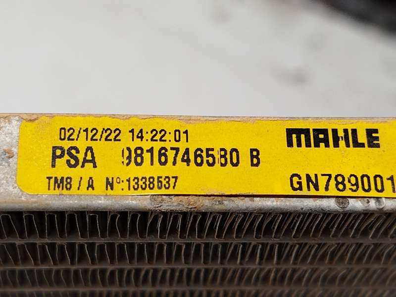 Recambio de condensador / radiador aire acondicionado para fiat doblo furgón/monospace (510_, 511_) bluehdi 100 referencia OEM I - Blanco 4