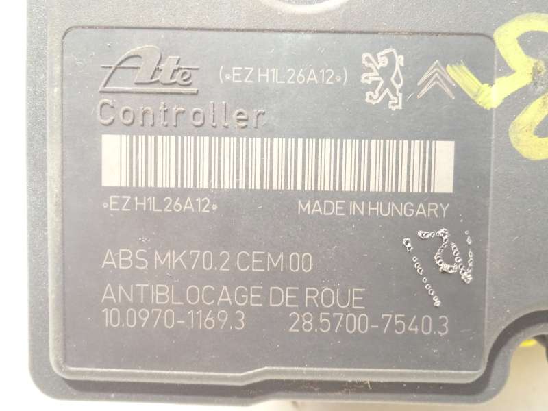 Recambio de abs para citroën c3 picasso attraction referencia OEM IAM 9675099980 10097011693 10020702074 5