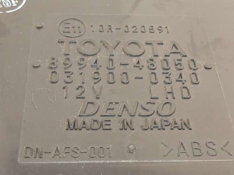 Recambio de modulo electronico para lexus rx (_u3_) 400h (mhu38_) referencia OEM IAM 8994048050  0319000340 4