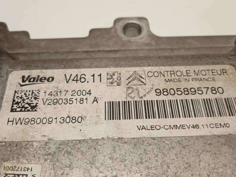 Recambio de centralita motor uce para citroën c3 tonic referencia OEM IAM 9805895780 9800913080 V29035181 - Negro 5
