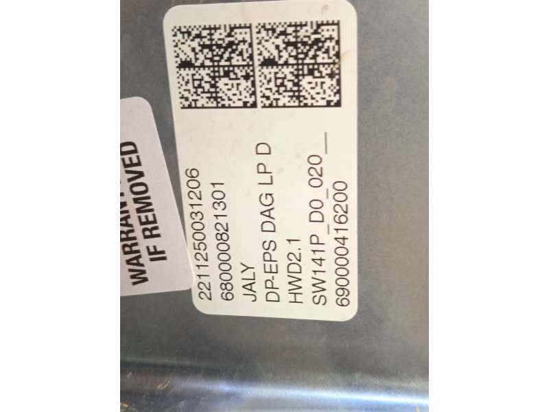 Recambio de cremallera direccion para fiat doblo furgón/monospace (510_, 511_) bluehdi 100 referencia OEM IAM 9824390180 1671330 - Blanco 5