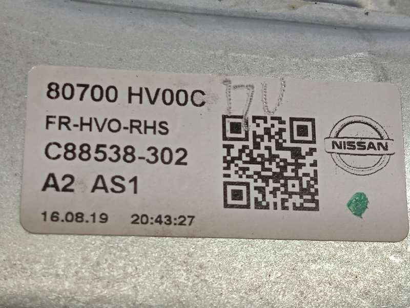 Recambio de elevalunas delantero derecho para nissan qashqai (j11) 1.3 16v cat referencia OEM IAM 80700HV00C - Blanco 4