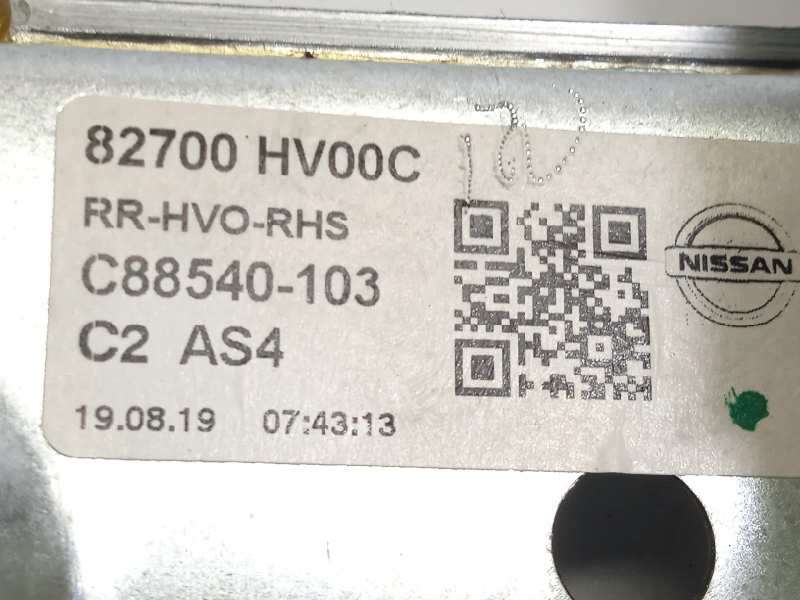 Recambio de elevalunas trasero derecho para nissan qashqai (j11) 1.3 16v cat referencia OEM IAM 82700HV00C - Blanco 4