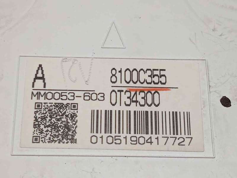 Recambio de cuadro instrumentos para citroën c4 aircross 1.6 hdi fap referencia OEM IAM 8100C355  MM0053603 - Negro 6