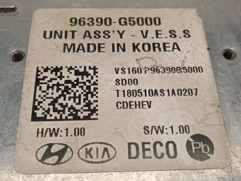 Recambio de modulo electronico para kia niro referencia OEM IAM 96390G5000 - Blanco 4