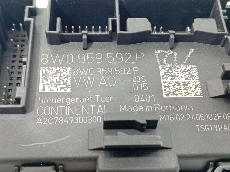 Recambio de modulo confort para audi a5 sportback (f5a, f5f) 35 tdi referencia OEM IAM 8W0959592P  A2C7849300300 - Blanco 3